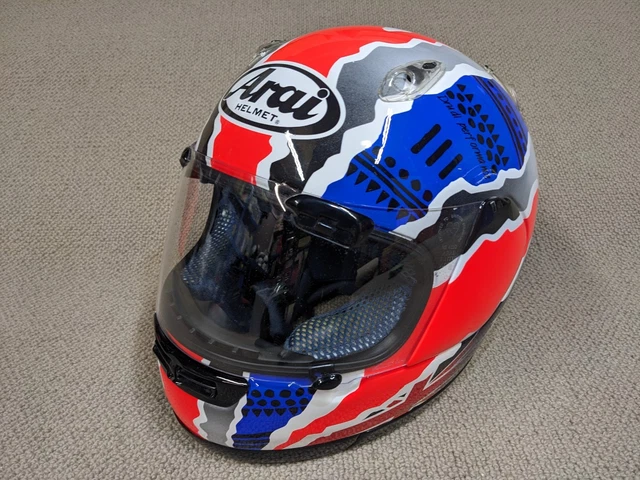 arai helmet doohan 2014 Mick Signed Race Used Race of Champions GP-6 Shield Latch The VAS latch captures and securely holds the shield closed to help resist unexpected opening Arai Helmets, Parts and Accessories