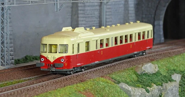 HO] : Autorail X2902 Jupé, 1ère classe Origine, NANCY, SNCF