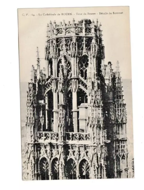 Carte postale ancienne La Cathédrale de ROUEN