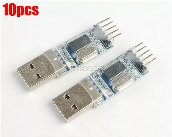 10Pcs Usb To RS232 Ttl PL2303HX Auto Converter Module Converter Adapter yr