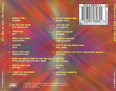 Various : Totally No.1s of the 70s CD Highly Rated eBay Seller Great Prices
