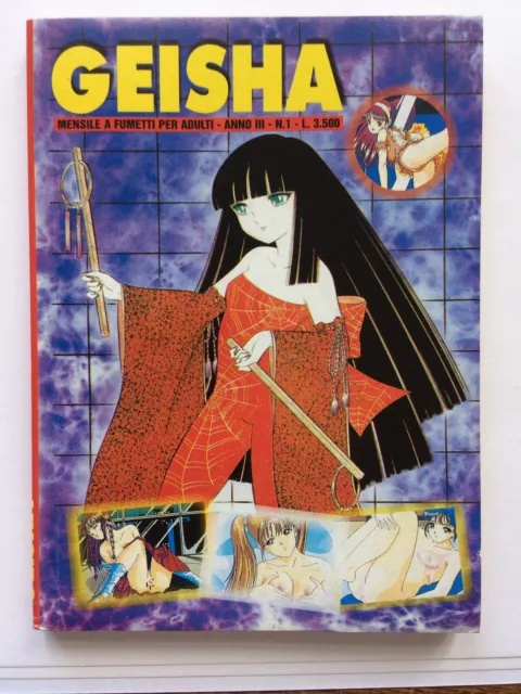 Manga Italy GEISHA No. 90s for adults