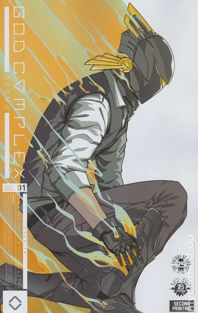 God Complex 1B Therianto Variant 2nd Printing VF 2017 Stock Image