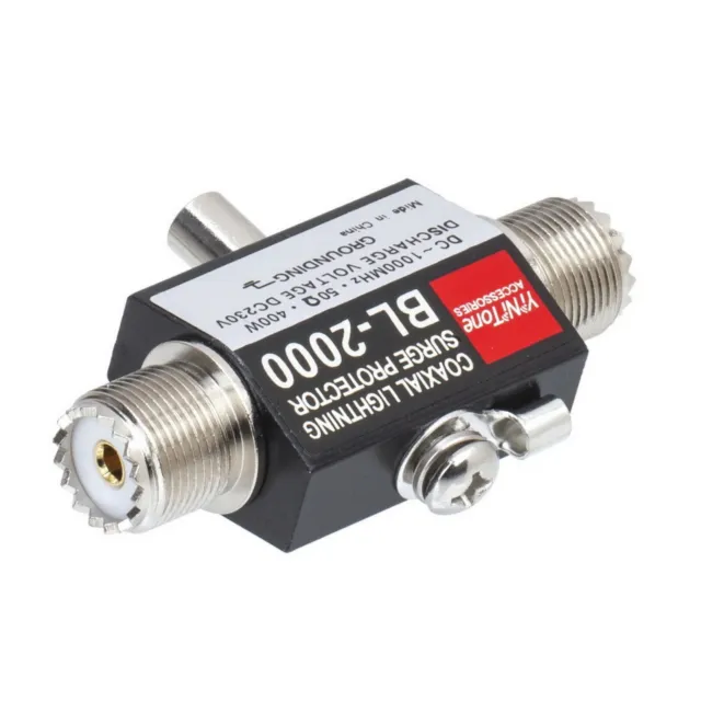 DC~1000MHz Coaxial Lightning Arrestor PL259 Female To PL259 Female Adapter