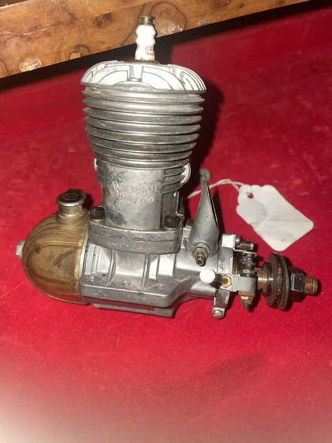 VINTAGE ANDERSON SPITFIRE Engine 6100 SERIES Model Airplane Engine 10 109.45 PicClick