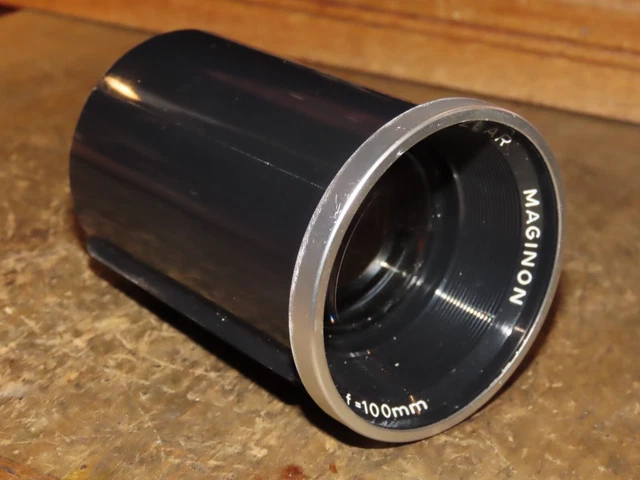 Objectif 90mm f2.5 Will-Wetzlar Maginon pour projecteur de