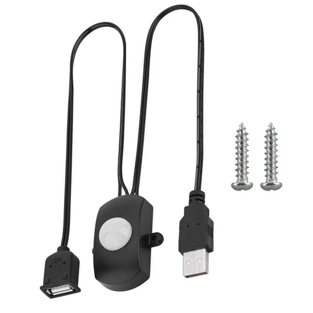5V-24V PIR INFRARED Ray Motion Sensor Switch USB LED Detector Switching ...