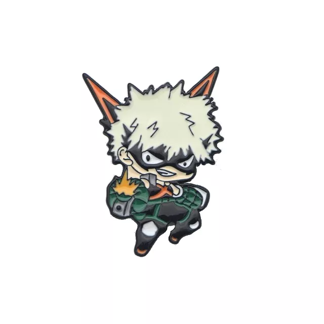 My Hero Academia BAKUGO KATSUKI Pin's Broche Badge Métal Emaillé Idée Cadeau