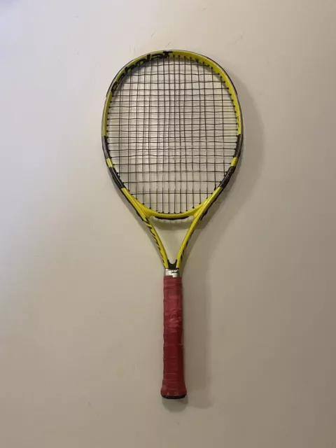 Babolat Nadal Jr 26 108 Tennis Racket Racquet Yellow/Blck could use new grip