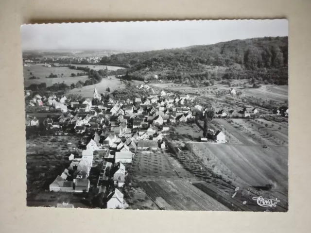 CARTE POSTALE /  GRESSWILLER    bas rhin /  VUE AERIENNE   ( 1958 )