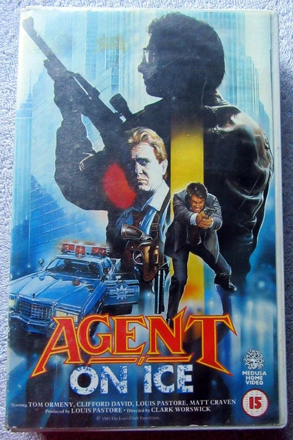 AGENT ON ICE, Vhs Big Box Medusa Ex Rental, Tom Ormeny £21.77 - PicClick UK