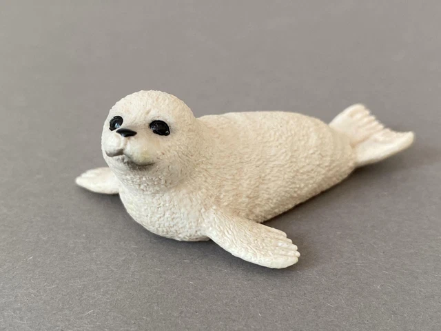 SCHLEICH 14703 Seehundjunges – Figur Aus Kunststoff, Ca. 5,5 X 3,5 X 2 Cm, Für Spielzeug & Sammlung
