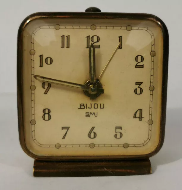 Ancien Réveil Bijou Smi - Vintage Clock