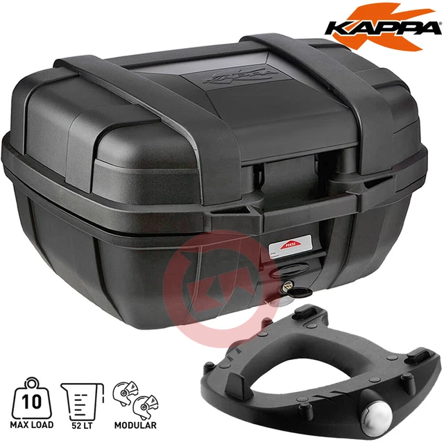 KAPPA TOP CASE GARDA 52 LT BLACK COVER - View #8