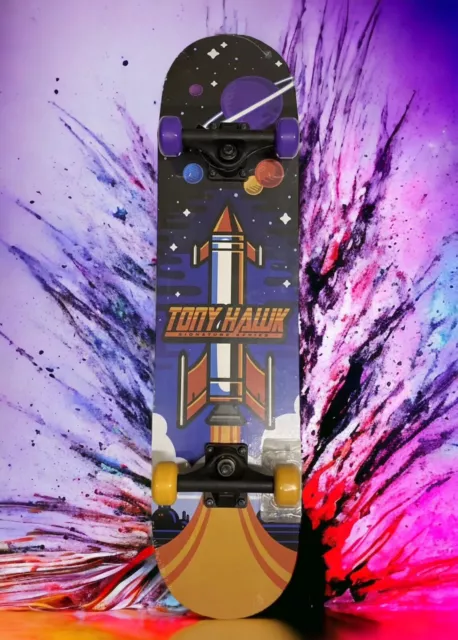 Tony Hawk 31" Limited Edition Signature Series Skateboard - Rocket Hawk New