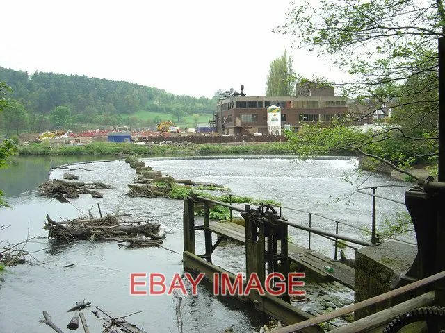 Photo  Milford Mill Weir Horseshoe Weir On The River Derwent At Milford Near Bel