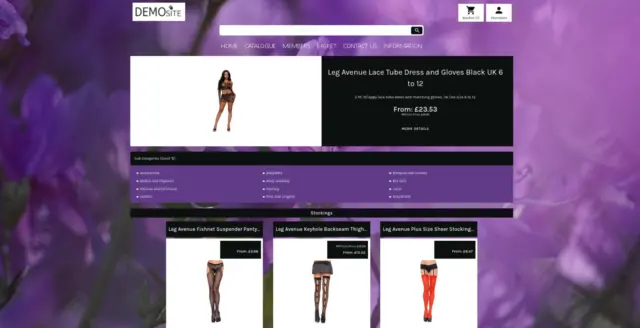Fully Stocked UK based Lingerie Dropshipping Store eCommerce business 6w service 3