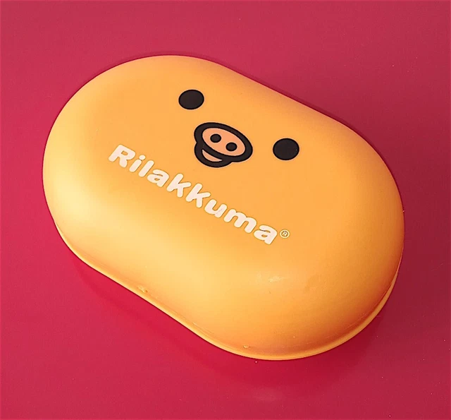 RILLAKKUMA - RILAKKUMA 2000s - soap case orange - porta sapone kawaii