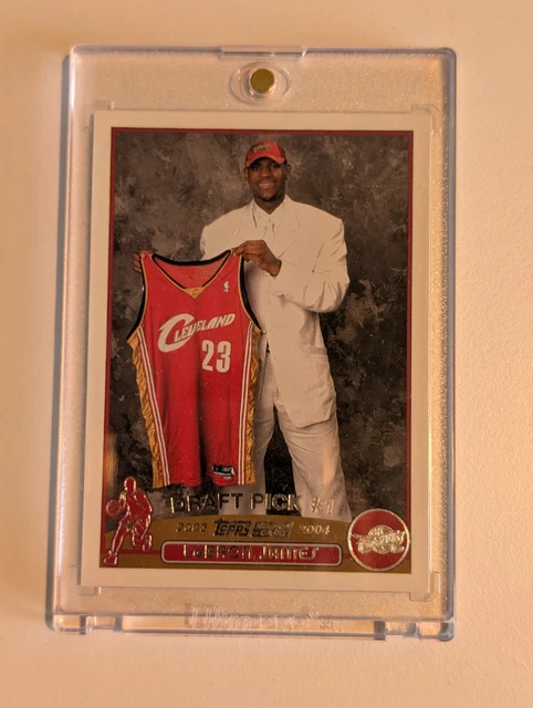 2003 TOPPS #221 Lebron James Rc Exmt/Nm *360331 $6.84