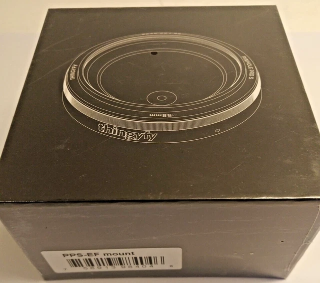 [New & Sealed] Thingify Pinhole Pro-S Wide Angle Pinhole Lens Canon Ef Mount
