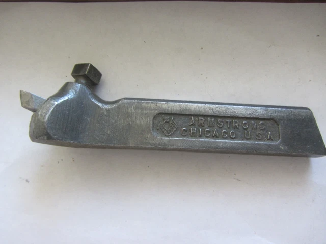 Armstrong No. 0-R 1/4" Tool Holder Handle Atlas South Bend Logan