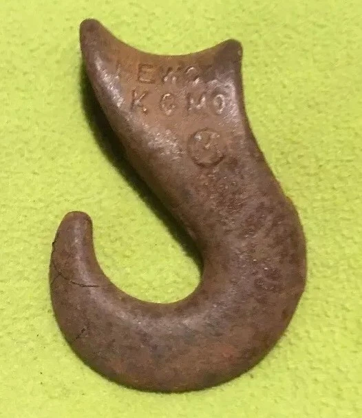 Vintage ~ HOOK ~ Solid Cast Iron ~ Heavy Duty ~ Steampunk ~ Industrial ~ Art