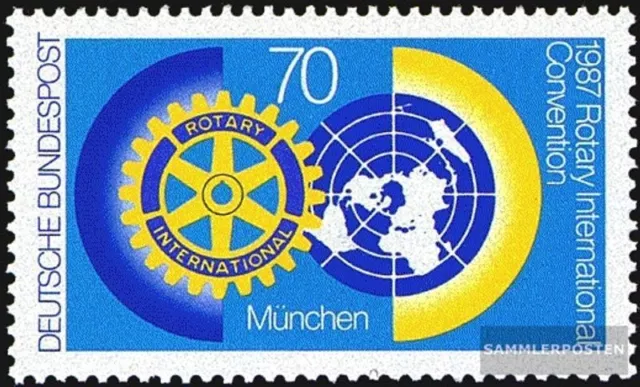 RFA (FR.Allemagne) 1327 (édition complète) neuf 1987 rotary-club