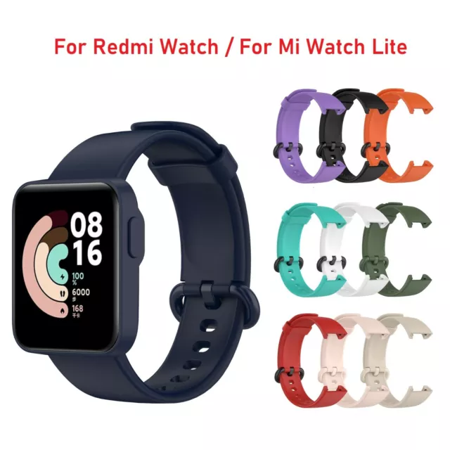 Silicone Sport Bracelet Strap Wristband For Redmi / Mi Watch Lite Smart Watch