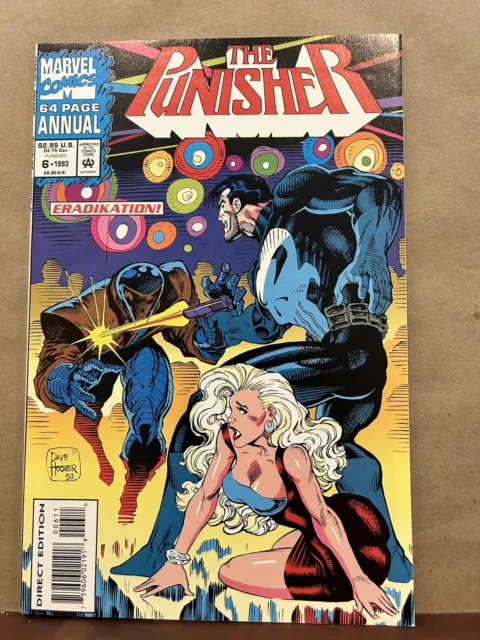 The Punisher Annual #6 Eradikation! 1993 Marvel Comics