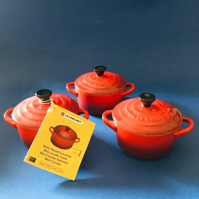Cocotte en fonte le creuset la Mama 25 design Enzo mari vintage 70