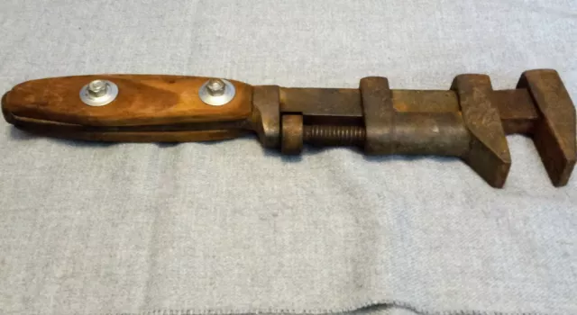 Antique P.S.&W. Co(Peck, Stow, & Wilcox Co.) Monkey Wrench  Forged Steel  Pexto 2