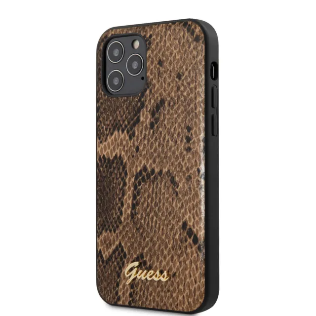Guess 4G Ring Case - Case for iPhone 13 Pro Max (Brown)