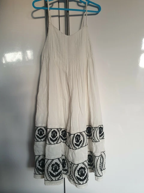 Next Girls Boho Embroidered Maxi Dress Aged 7 Years