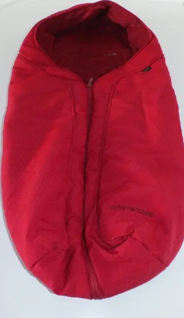 Mothercare Orb footmuff cosytoes Red - soft & cosy inside. Fits Orb Roam Xpedior