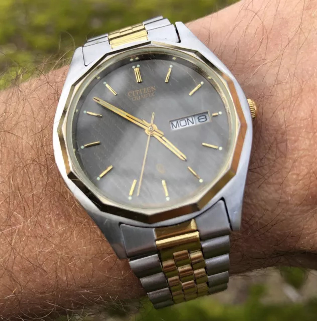 Vintage Citizen “Royal Oak” Men’s Watch Day/Date With Jubilee Bracelet