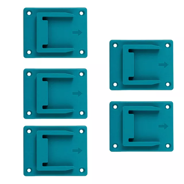 5 Pack Tool Holder Mount Hanger For Bosch & Makita 18V Li-Ion Cordless Drill