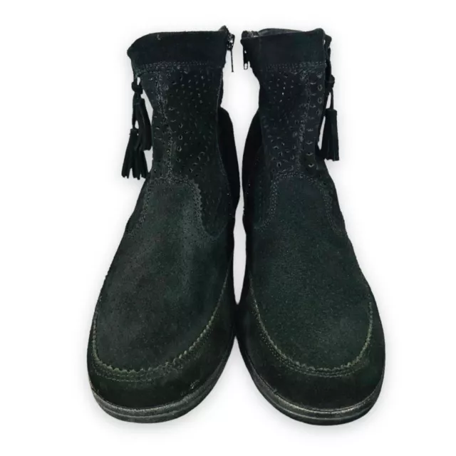 Skechers SKCH+3 Suede Hidden Wedge Boot Sneakers Black Women's 11 3