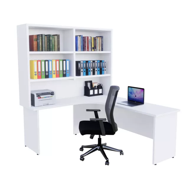 Corner Workstation Desk Hutch Package office desks Home Office Furniture desk