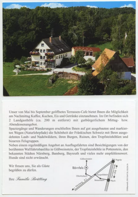 49721 - Bärnfels - Gästehaus Brütting - Infos im Postkartenformat