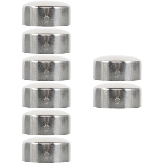 8 piezas conector de extensión de tapa extremo tapa de sujeción de pasamanos suministro