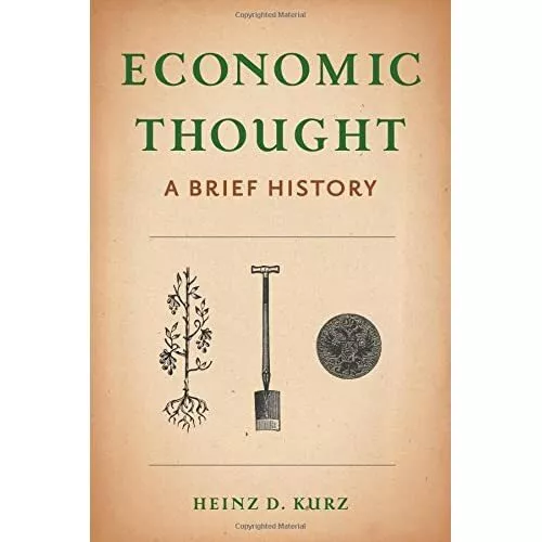 Economic Thought: A Brief History - HardBack NEW Heinz D. Kurz ( 27-May-16