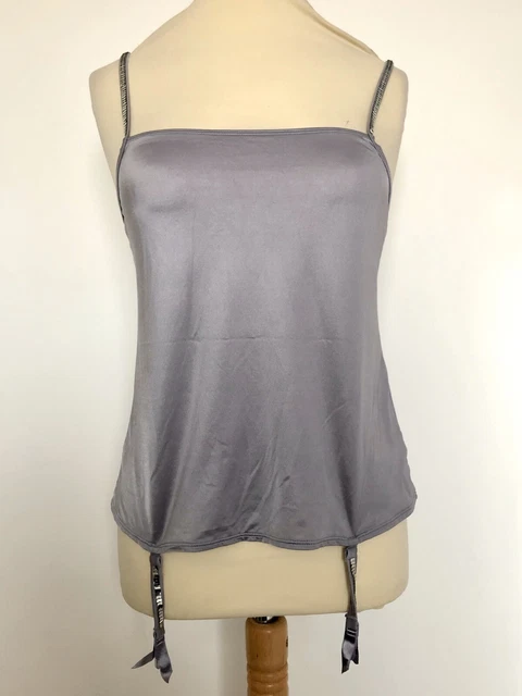 Débardeur Etam Sequins Rayé Rouge & Blanc - Taille L, 100% Coton, Neuf Étiqueté