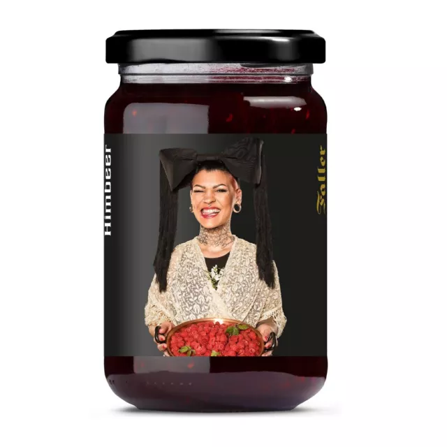 Confiture de framboises Motive Schwarzwald Tracht Faller : plaisir artisanal