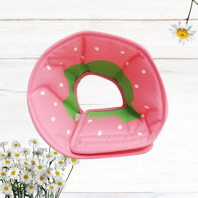 Pet Dog Neck Circle Puppy Recovery Ring Headwraps Puppies Fruit
