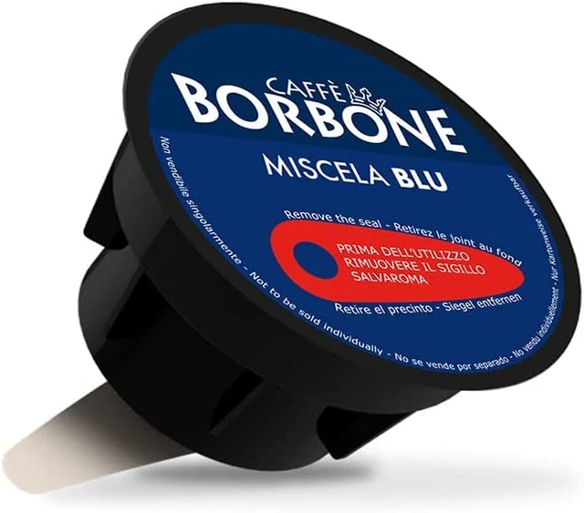 Miscela Blu - 90 Capsule (6 Confezioni Da 15) - Compatibili Con Le Macchine Nesc