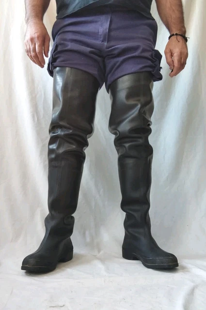 Bottes De Pêche/Caoutchouc GUATERPROOF - Marron Taille 44 - Unisexe - Neuves