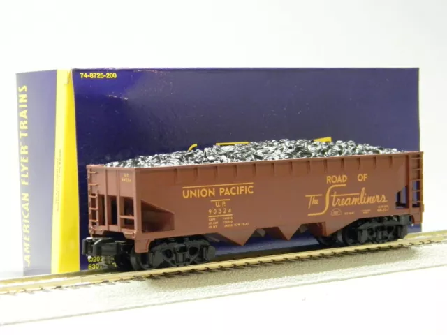 LIONEL AMERICAN FLYER UNION PACIFIC 3 BAY HOPPER #90324 S GAUGE prr 2019132 NEW