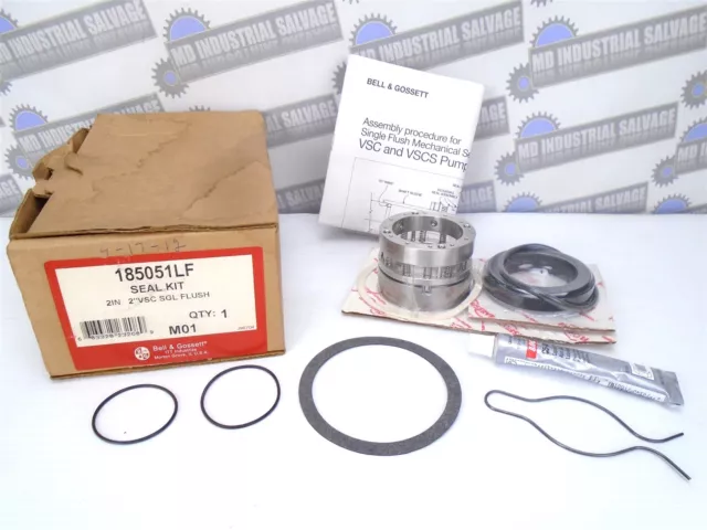 Bell & Gossett - 185051LF - Seal Kit - 2" VSC SGL Flush - VSC + VSCS PUMPS (NEW)