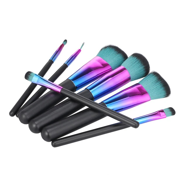 7pcs Make up Brush Set Eyeshadow Face  Foundation Makeup Brushes G3Q7