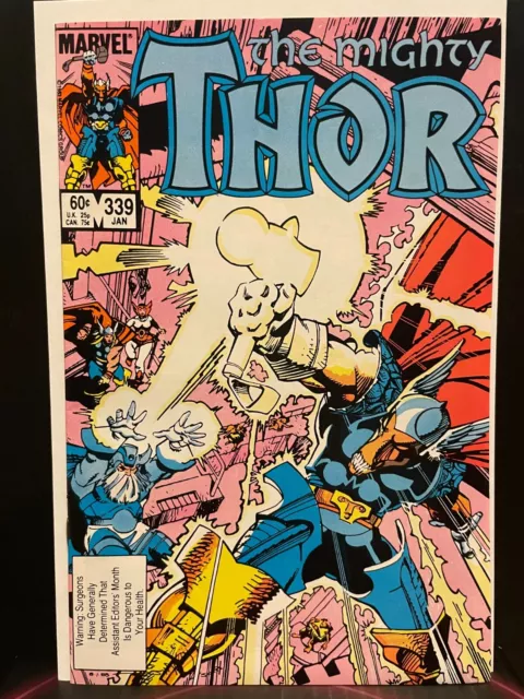 Mighty Thor #339 Marvel 1984 Beta Ray Bill 1st App Stormbreaker NM-